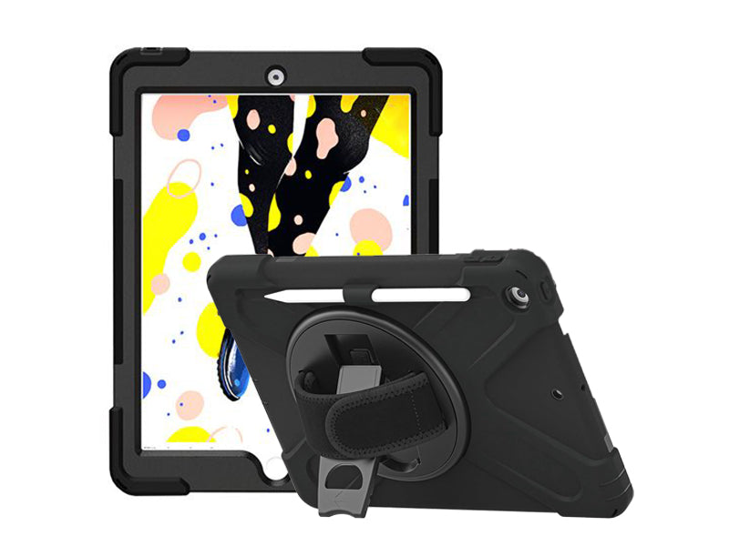 Rotating Security Case for iPad 10.2 (7/8/9th gen) - Black