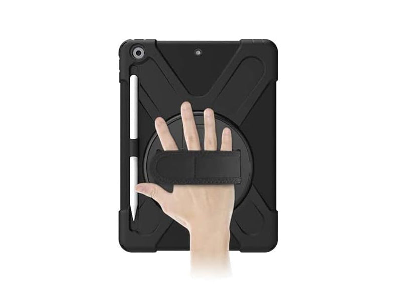 Rotating Security Case for iPad 10.2 (7/8/9th gen) - Black