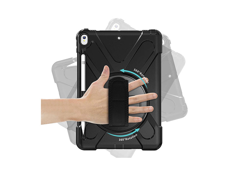 iPad Air 10.5 (2019 - 3rd gen) Rotating Security Case - Black