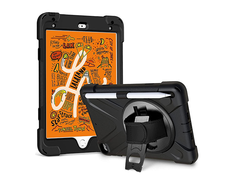 Rotating Security Case for iPad Mini 7.9 (2019/15 - 5/4th gen) - Black