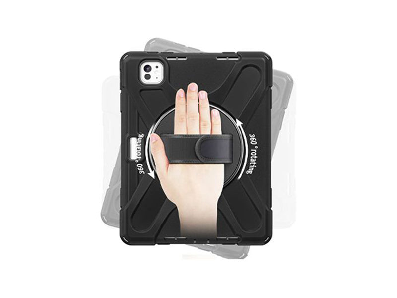 Rotating Security Case for iPad Pro 13 (2024 - M4) - Black