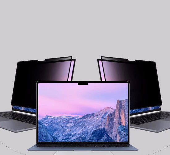 Privacy Film MacBook Pro 13" (M2 / M1) – Matte Finish, Magnetic Installation, Privacy View