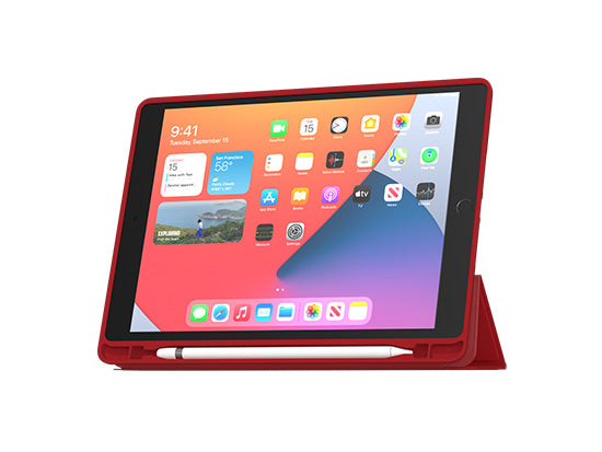 Folio Slim Skin iPad Air 10.9 (2020/22 - 4th/5th gen) & Air 11 (M2/M3/M4) Rouge