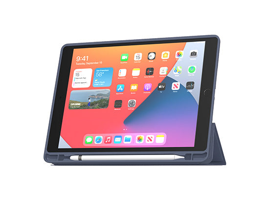 Folio Slim Skin iPad Air 10.9 (2020/22 - 4th/5th gen) & Air 11 (M2/M3/M4) Grey Blue