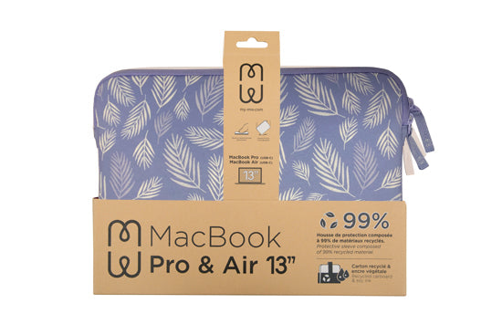 MacBook Pro/Air 13 Basics ²Life Botanic Lilac Sleeve