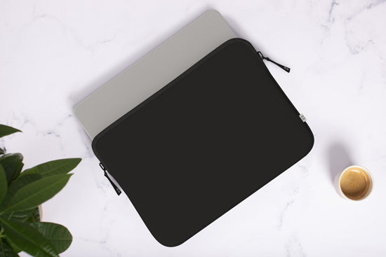 MacBook Sleeve NEO Basics ²Life Perfect Fit Black / Black