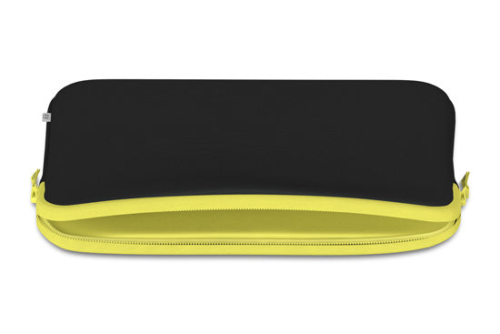 MacBook Sleeve NEO Basics ²Life Perfect Fit Black / Lemon