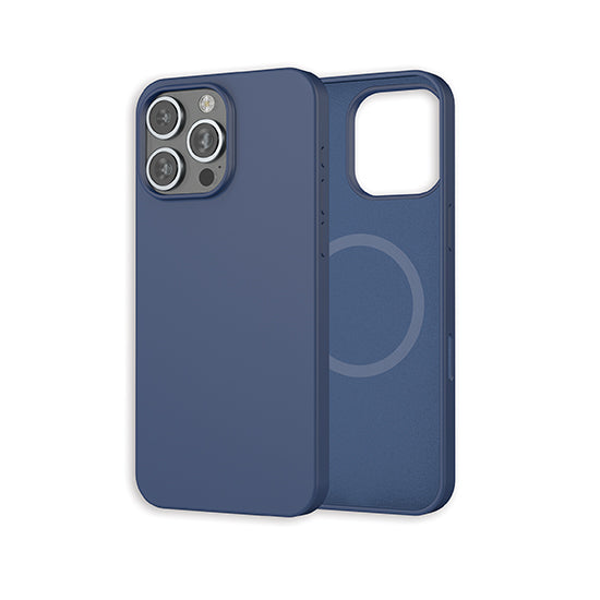 MagSafe iPhone 16 Pro Max Silicone Case - Blue