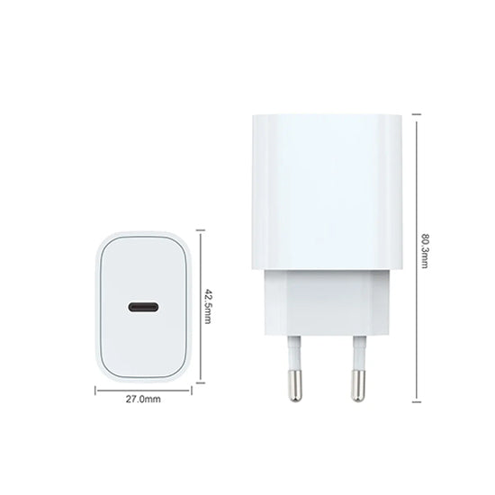 USB-C PD 20W Charger White