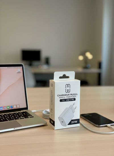 USB-C PD 20W Charger White