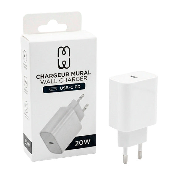 USB-C PD 20W Charger White