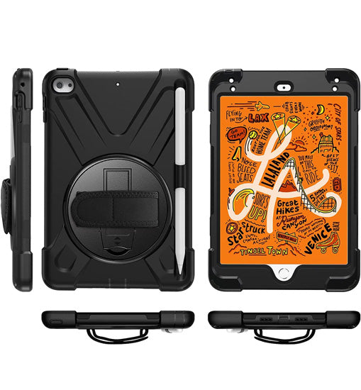 Securit rotative iPad Mini 5/4 Noir Polybag