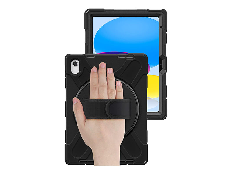 Rotating Security Case for iPad 11 & 10.9" (2025/22 - 11/10th gen) - Black