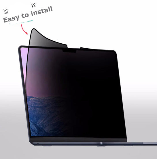 Privacy Film MacBook Pro 13" (M2 / M1) – Matte Finish, Magnetic Installation, Privacy View