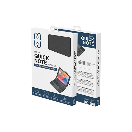 Quick Note Folio iPad 10.9" (10th gen) QWERTY SPANISG