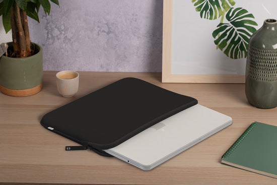 MacBook Sleeve NEO Basics ²Life Perfect Fit Black / Black