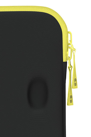 MacBook Sleeve NEO Basics ²Life Perfect Fit Black / Lemon