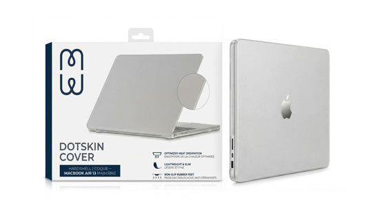 DotSkin MacBook Air 13 (M2/M3/M4/M5) Transparent Case