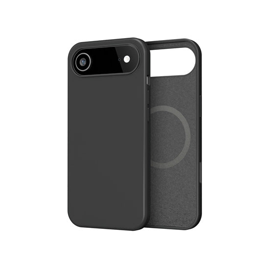 Coque silicone MagSafe iPhone Air Noir