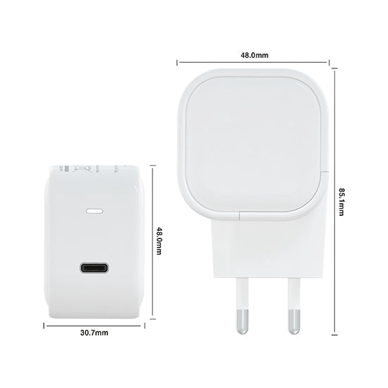 70W USB-C PD Charger White