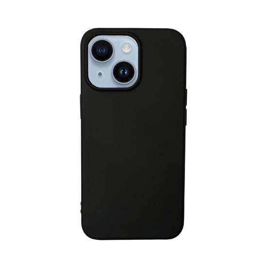 Coque Liquid TPU iPhone 14 Pro Noir Polybag
