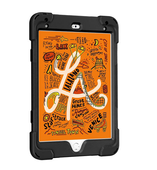 Securit rotative iPad Mini 5/4 Noir Polybag