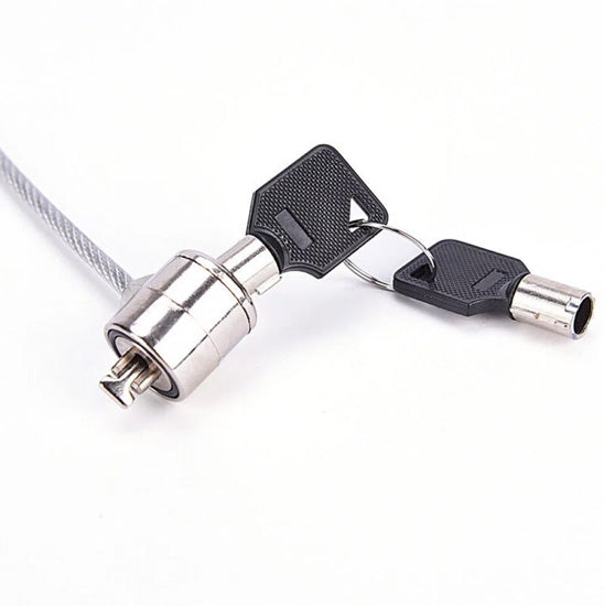 Câble cadenas (2m) à clé Polybag