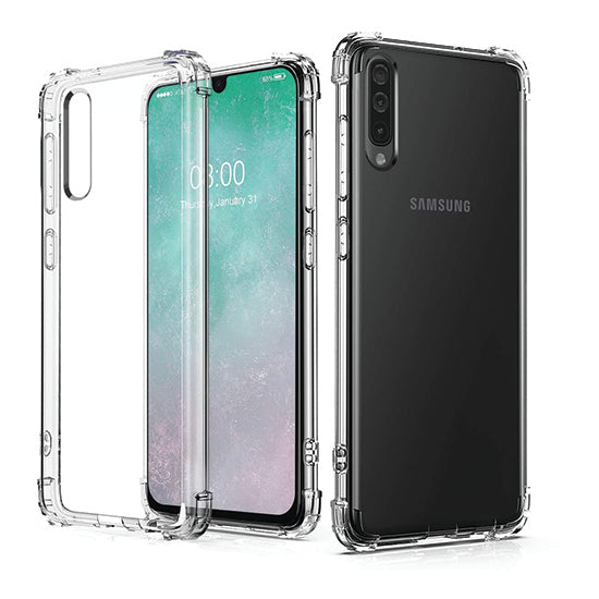 Coque Air Cushion Samsung A50 Clear Polybag