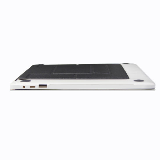 Anthracite adhesive laptop stand Polybag