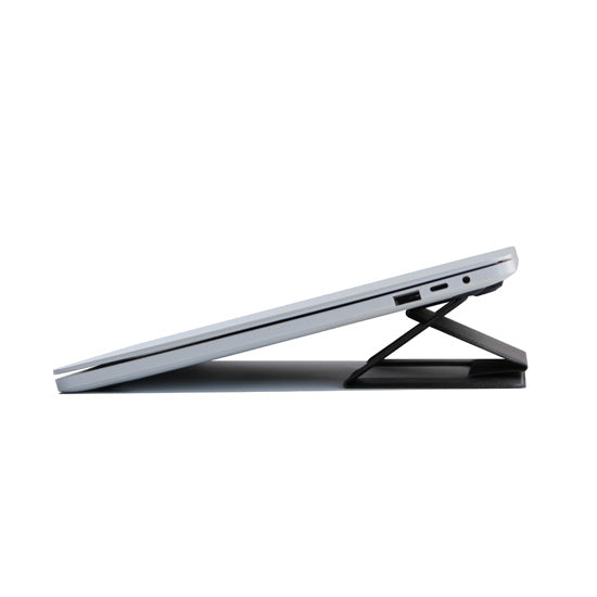 Anthracite adhesive laptop stand Polybag