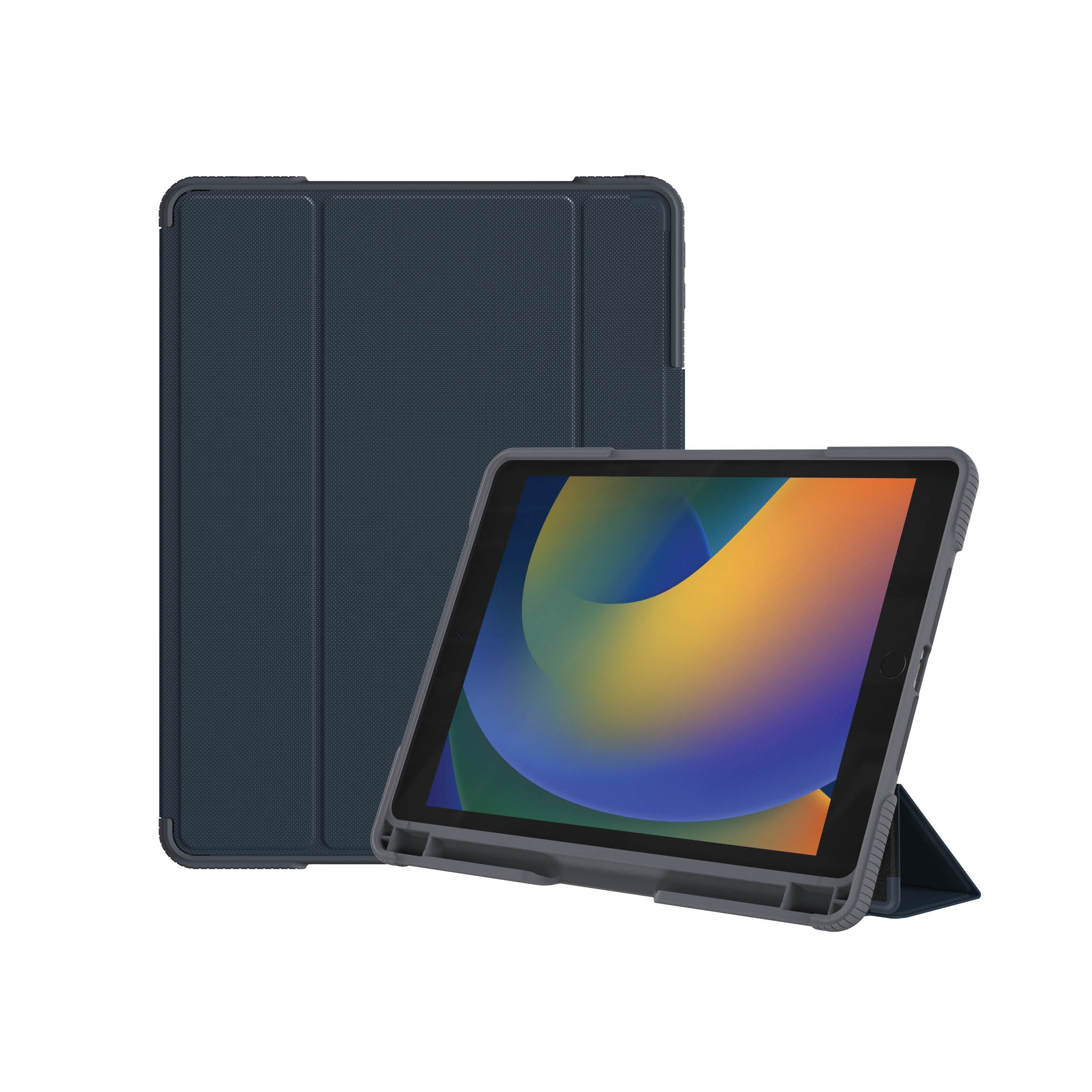 Folio Academy iPad 10.2 (7th/8th/9th Gen) Blue Polybag
